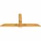 Ekena Millwork Eugene Rough Sawn Timber Gable Bracket, Western Red Cedar, 72"W x 33"H x 2"D x 6"F, 11/12 Pitch GBW072X33X0206EUG00RWR - alternate 5